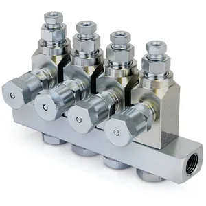 GL-32 Grease Injector, 304 Stainless Steel, 4-Injector Manifold, 1/8 in. BSPP x 6 mm – Graco 24F554 GL-32 Grease Injector, 304 Stainless Steel, 4-Injector Manifold, 1/8 in. BSPP x 6 mm - Graco 24F554