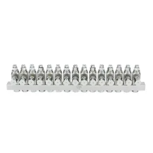 GL-33 Grease Injector, Carbon Steel, 15 Injector Manifold, 1/8 NPT - Graco 24W408