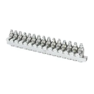 GL-33 Grease Injector, Carbon Steel, 15 Injector Manifold, 1/8 NPT – Graco 24W408 GL-33 Grease Injector, Carbon Steel, 15 Injector Manifold, 1/8 NPT - Graco 24W408