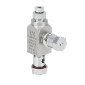 GL-32 Replacement Grease Injector, 304 Stainless Steel, 6 mm outlet, BSPP - Graco 24F550