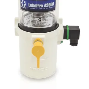 LubePro A2900 Vertical Grease Pumps, 1 lb. (0.45 kg) Reservoir, Normally Closed, Low Level - NPT - Graco 24Z053