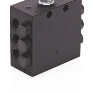 CSP Divider Valve, 1/8 inch BSPP, 12 Outlets, Indicator Included - Graco 24Z498