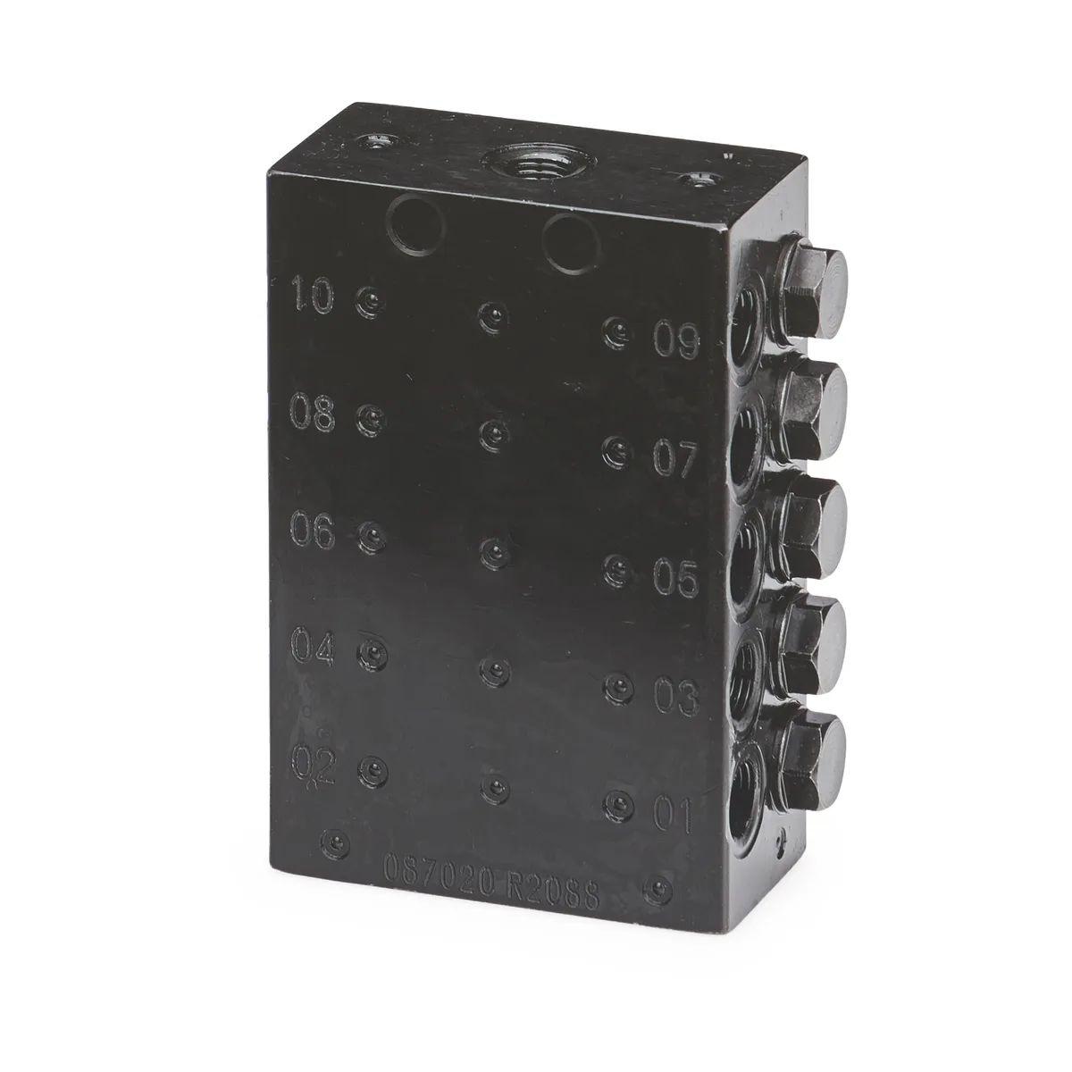 CSP Divider Valve, 1/8 inch BSPP, 10 Outlets - Graco 24Z479