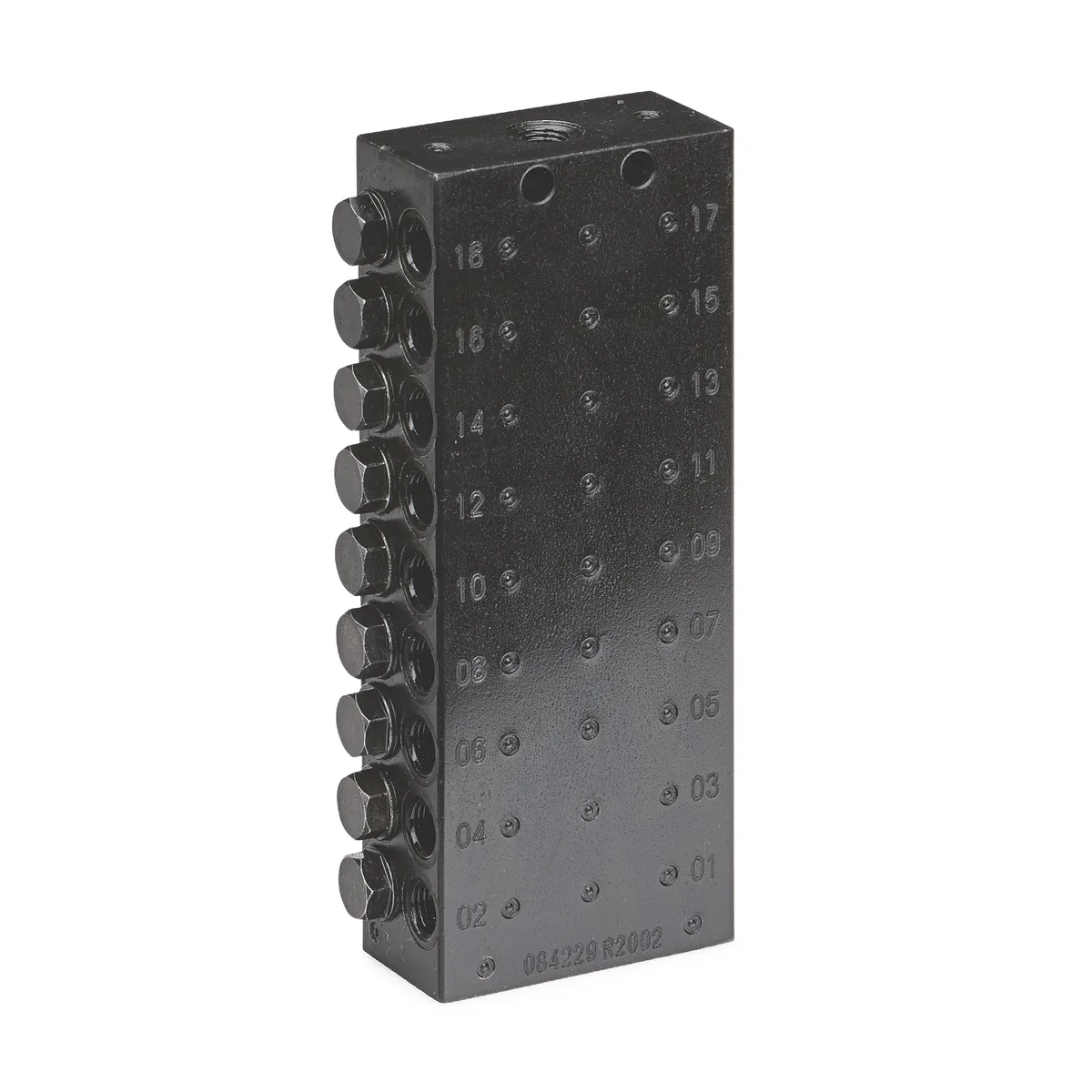 CSP Divider Valve, 1/8 inch BSPP, 18 Outlets - Graco 24Z483