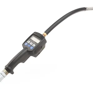 LDP5 Electronic Preset Meter - Flexible Extension - 1/2 in. (13 mm) Inlet - Trigger Guard and Swivel Cover Not Included - NPT - Graco 255277
