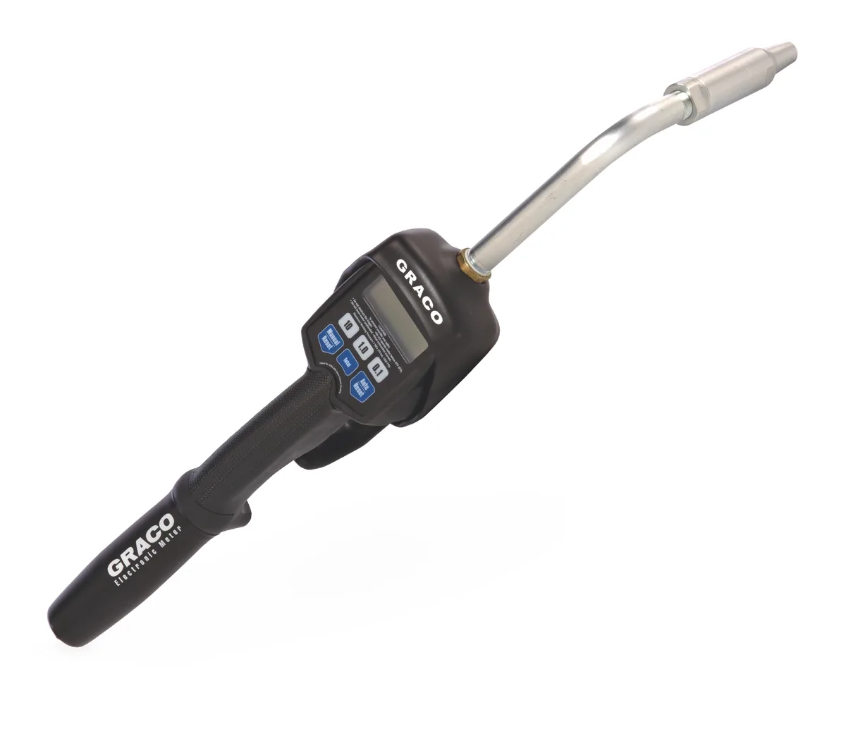LDP5 Electronic Preset Meter - Rigid Extension - 1/2 in. (13 mm) Inlet - Trigger Guard and Swivel Cover Included - BSPT - Graco 24F884
