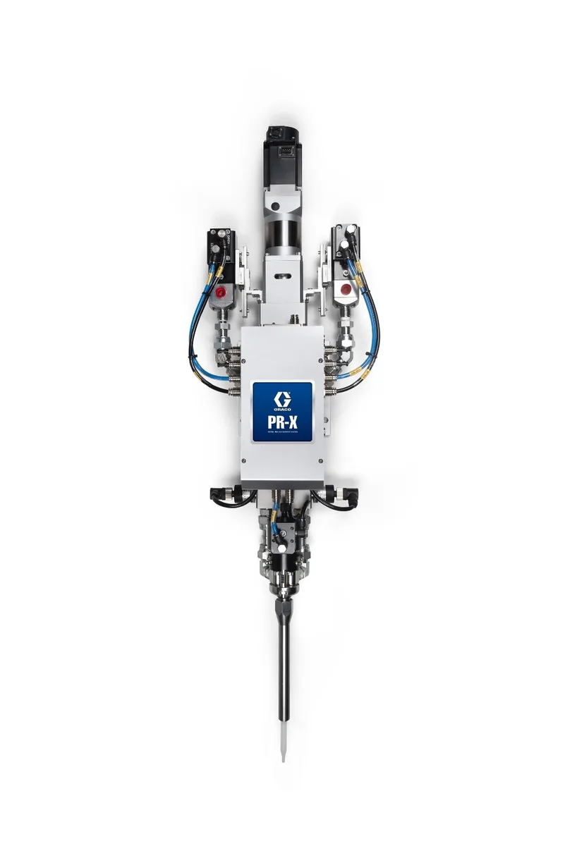 PR-X, Pump Feed, MD2 Valve, Direct Mount with High Wear Tube, 1:1 - Graco 25R129