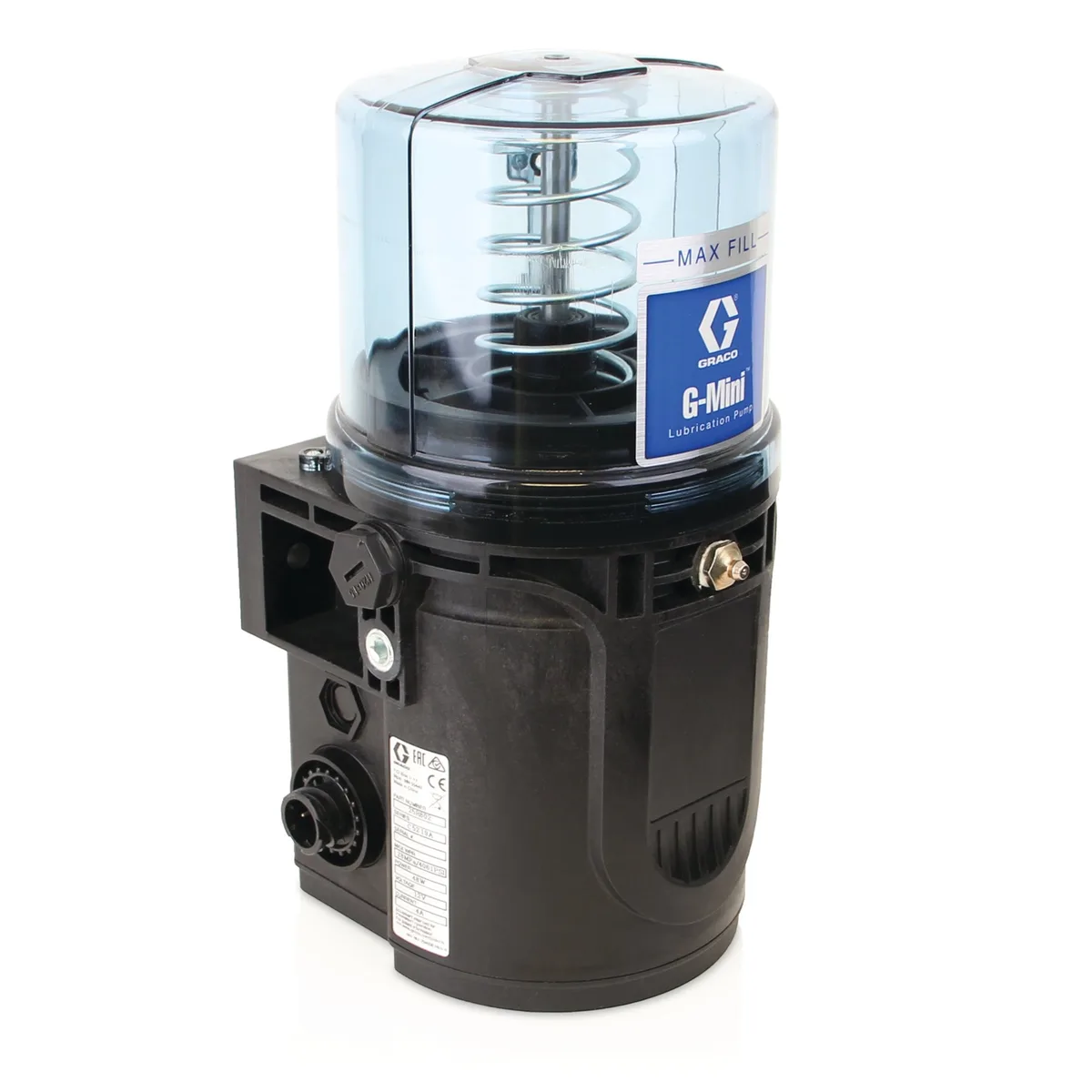 G-Mini® Grease Lubrication Pump, 24 VDC, 0.5 Liter - Graco 25R807