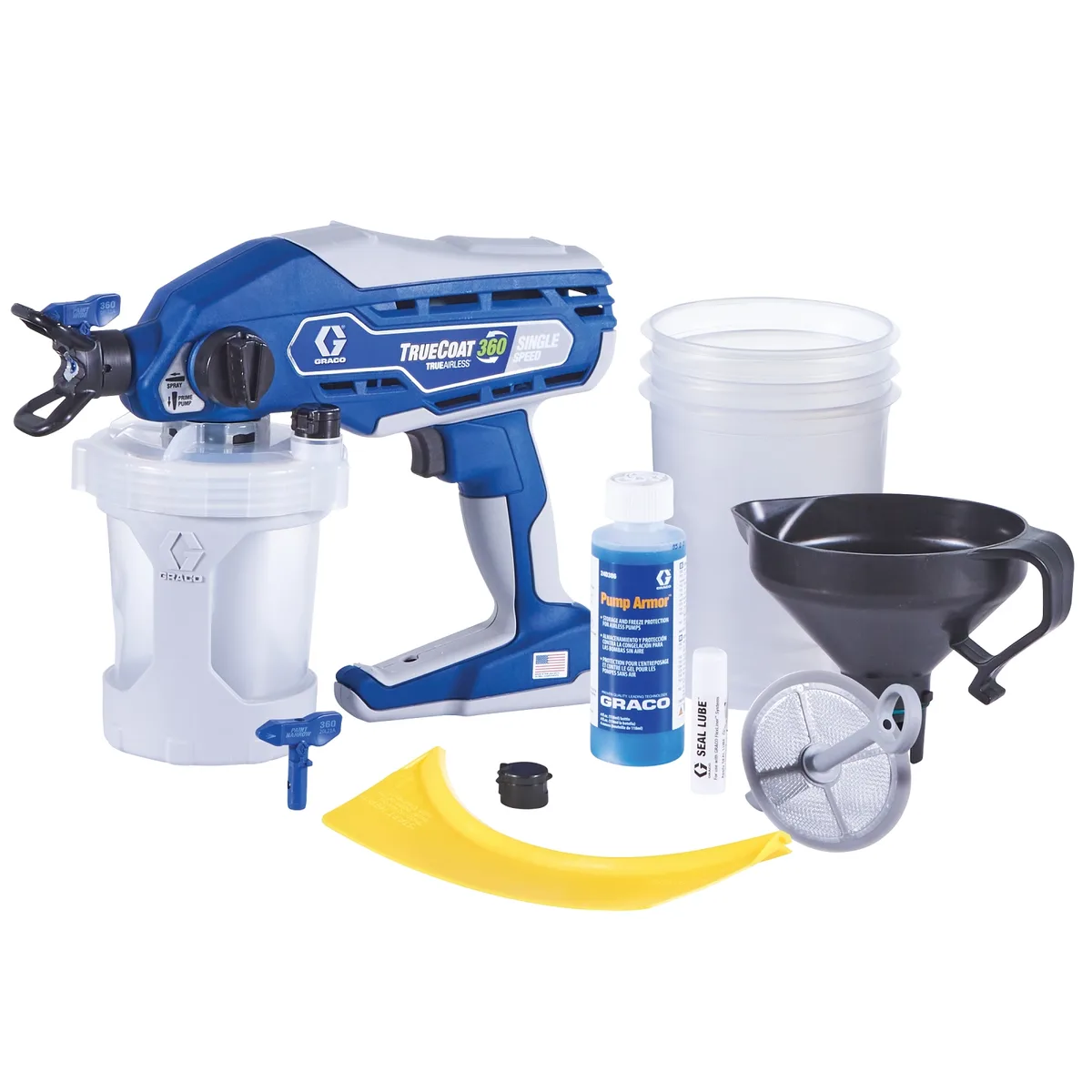 TrueCoat 360 Single Speed TrueAirless Paint Sprayer, 240V - Graco 26D521