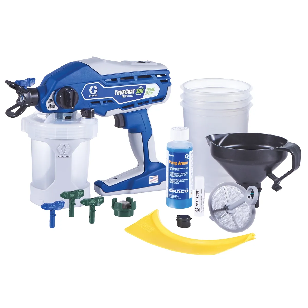 TrueCoat 360 Dual Speed TrueAirless Paint Sprayer, 240V - Graco 26D522
