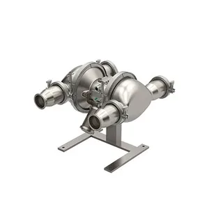 SaniForce 3150, 3" HS SST Pneumatic Diaphragm Pump, SS Center, FL Checks, EO Diaphragms - Graco SP3F.0000