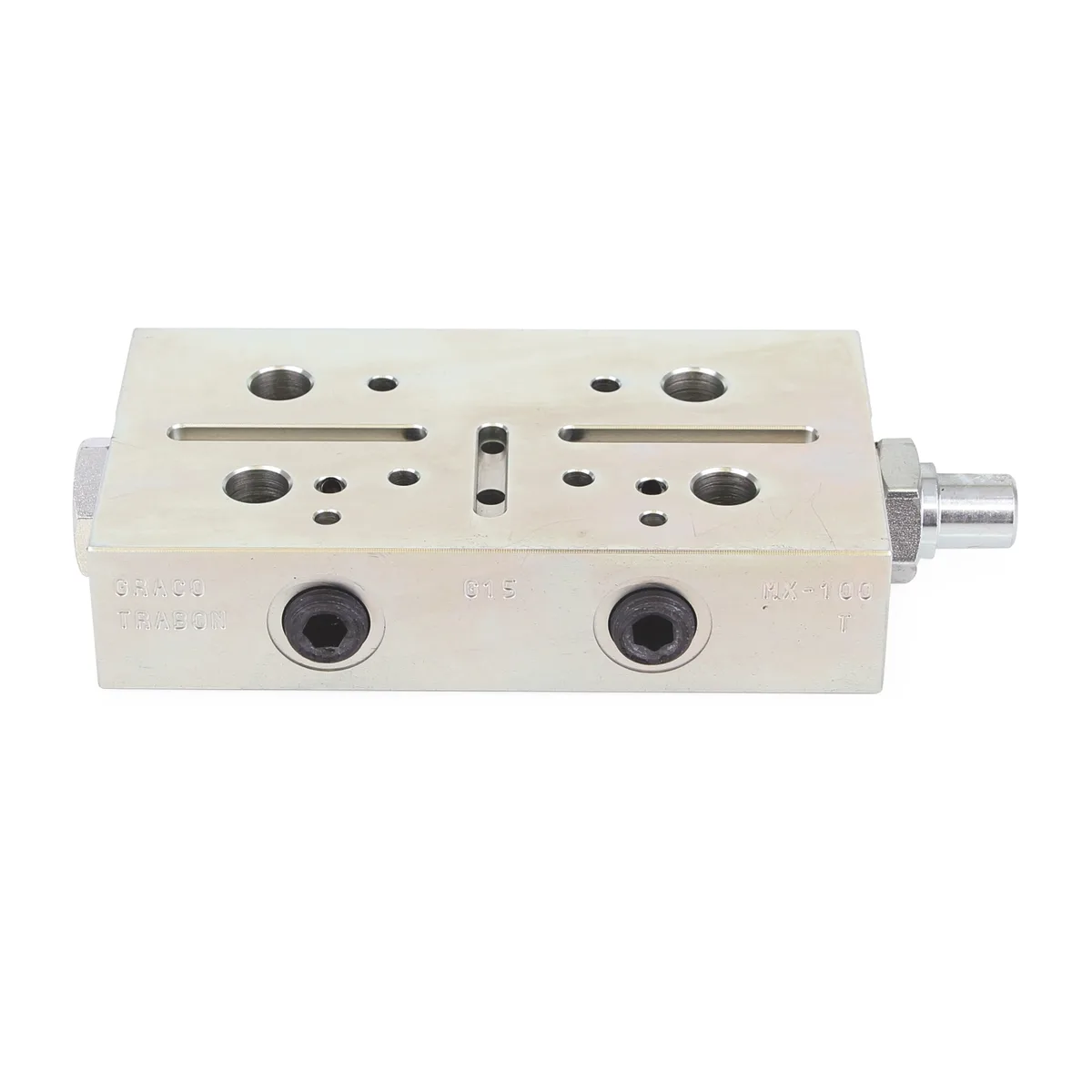 Trabon® MX Divider Valve with Right Hand Cycle Pin Indicator - MX-150S - 0.300 in³ (4.92 cm³) - Graco 562522