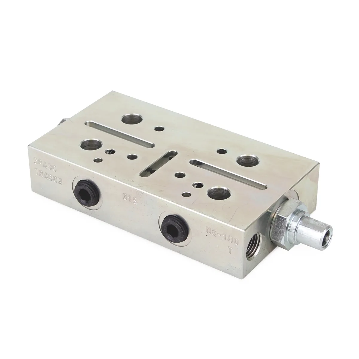 Trabon® MX Divider Valve with Right Hand Cycle Pin Indicator - MX-150T - 0.150 in³ (2.46 cm³) - Graco 562527