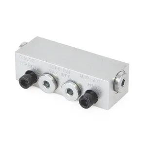 Trabon® MSP Modular Divider Valve - MSP-20T - 0.020 in³ (0.33 cm³) - Graco 562723