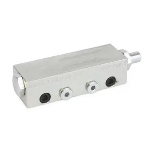 Trabon® MXP Modular Divider Valve with Indicator - MXP-100T - 0.100 in³ (1.64 cm³) - Graco 562827