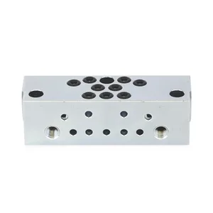 Trabon® MSP Divider Valve - Intermediate Base Plate - 1/8-28 BSPP - Graco 563447