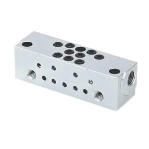 Trabon® MSP Divider Valve - Intermediate Base Plate - 1/8-27 NPSF - Graco 563425