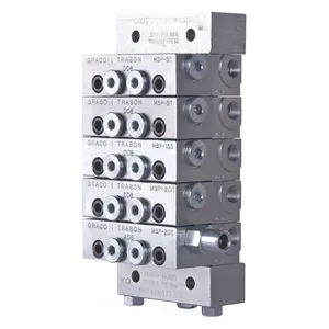 Trabon® MSP Modular Divider Valve with Right Cycle Pin - MSP-40T - 0.040 in³ (0.66 cm³) - Graco 562743