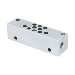 Trabon® MXP Divider Valve - Intermediate Base Plate - 1/4-19 BSPP - Graco 563522
