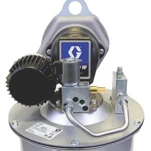 Electric Dyna-Star® 24 VDC HP Injector Module with Pump, Tube-in-Tube, Vent Valve, Low-Level, Cover, Tank, AFSO for 90 lb (41 kg). Reservoir - Graco 77X203