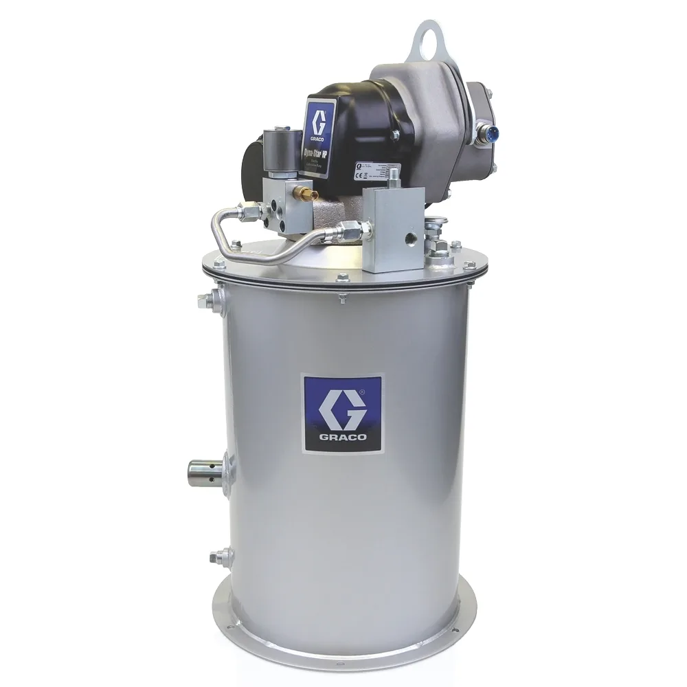 Electric Dyna-Star® HP Lubrication Pump Module - 60 lb (27 kg). Reservoir - Graco 77X402