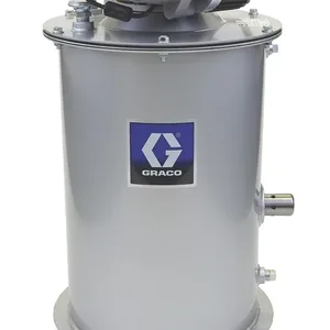Electric Dyna-Star® HP Pump System, Low Level, 60 lb (27 kg). Reservoir - Graco 77X204
