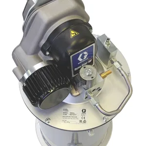 Electric Dyna-Star® 24 VDC HP Injector Module with Pump, Tube-in-Tube, Vent Valve, Low-Level, Cover, Tank, AFSO for 90 lb (41 kg). Reservoir - Graco 77X203