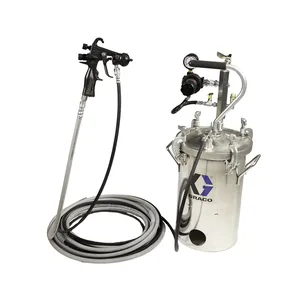 Stellair ACE Air Spray Gun with Hose, .055 in (1.4 mm) Nozzle Size - Graco 2005975