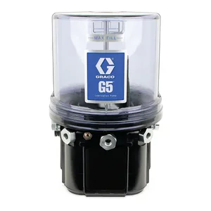 G5 Standard Grease Lubrication Pump, 24 VDC, 4 Liter, External Low Level, Standard Oriented 5-Pin CPC - Graco 95G101