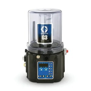 G3® Pro Grease Lubrication Pump, 90-240 VAC, 4 Liter, Low Level with Controller, DIN - Graco 96G075