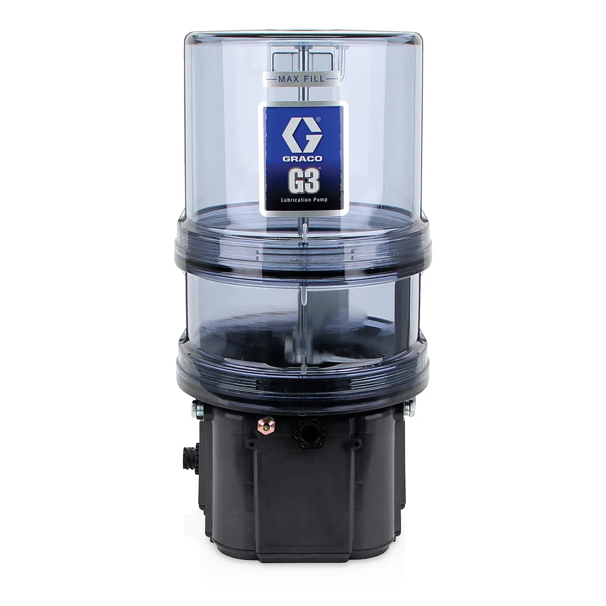 G3® Standard Grease Lubrication Pump, 24 VDC, 8 Liter, External Low Level, CPC - Graco 96G198