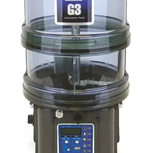 G3® Standard Grease Lubrication Pump, 24 VDC, 8 Liter, Auto-Fill Shut Off, External Low Level, DIN - Graco 96G213