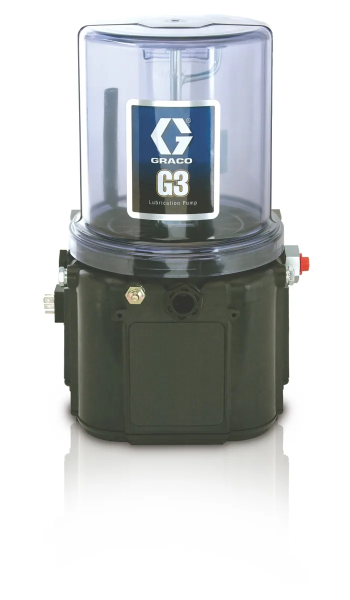 G3® Standard Grease Lubrication Pump, 90-240 VAC, 2 Liter, DIN - Graco 96G002