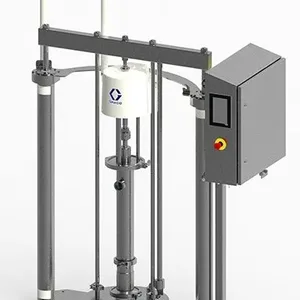 SaniForce Ram Unit, Stainless Steel Frame, 5:1 DB, Inflatable Seal, Electronic Controls - Graco SDU.A01AAA3AA0C21