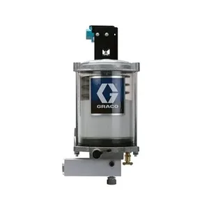 E-Series Pump with 6 lb. (2.72 kg) Plastic Cylindrical Grease Reservoir, Low Level Switch with 2350 psi (162 bar) Rupture Disc - Graco 563364