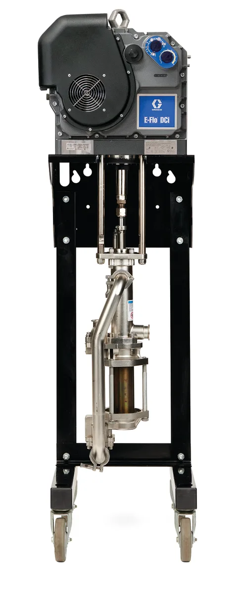 E-Flo DCi 4-Ball Electric Pump, 750cc, 3 HP, SST Ultralife Lower, Tri-Clamp, Advanced Controls, No Stand - Graco YA9040