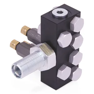 Electric Grease Jockey System Install Kits - Greaseable Spring Pins, Disc Brakes, 6x4, 4x2, 3 modules, 20 points - Graco 25C973