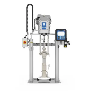 E-Flo SP 20L 3 in (7.6 cm) Supply, 100cc MaxLife® Check-Mate Stainless Steel, Flat Stainless Steel Platen, Single PTFE Wiper, 240V - Graco EMC4163