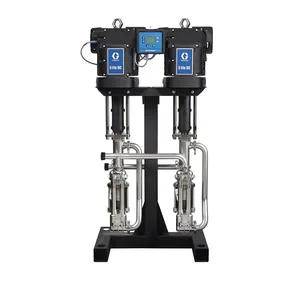 E-Flo DC 4-Ball Electric Circulation Pump, 3000cc, 2 x 2 HP, 480V, Advanced, ATEX/FM/IECEx, Sealed Lower, Ultralife Rod/Cylinder, Tri-Clamp, Stand - Graco EC5J41