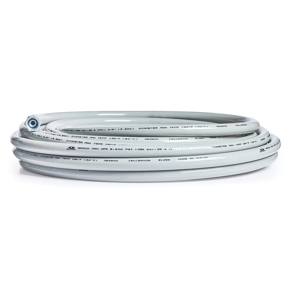 Xtreme-Duty 5600 psi High Pressure Hose- 1/4 in hose diameter, 50 ft length - Graco H52550