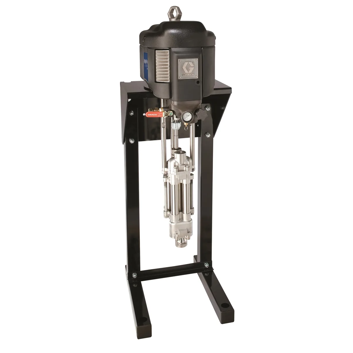 High-Flo 4-Ball Pump, CS, 3:1, Low Noise Exhaust, Open Wet Cup Lower, NPT Fittings, Ultralife Rod/Cylinder - Graco JC30L9