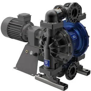 Husky 3300e 3" AL Electric Diaphragm Pump; 7.5 Hp AC Motor, No CMPSR, End Port BSP, AL Center, SP Seat, SP Ball, SP Diaphragm - Graco 659009