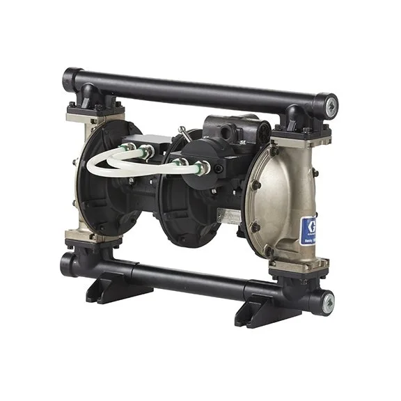 Husky 1050HP 1 in. (25.4 mm) NPT SS Pump, AL Center Section, SS Seats, SP Balls & SP Diaphragm - Graco 24W758