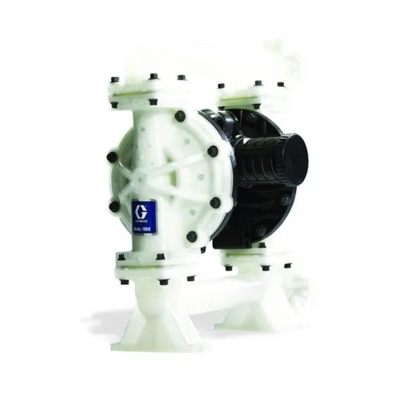 Husky 1050 PP (NPT) Pump, End Flange, PP Center Section, PP Seats, CR Balls & CO Diaphragm - Graco 649037