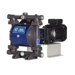 Husky 1050e AL (BSPT) Pump, IEC 90 Gearbox, AL Center Section, SS Seats, PTFE Balls & PTFE/SP Diaphragm - Graco 648137