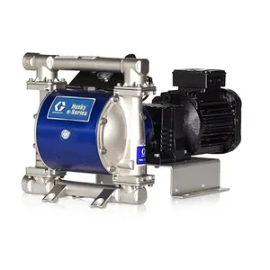 Husky 1050 1 in. (25.4 mm) BSPT SS Pump, 120V Compressor, BLDC Motor, AL Center Section, SS Seats, SS Balls & PO Diaphragm - Graco 651922