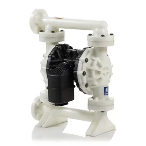 Husky 15120 PP Pump, End Flange, PP Center Section, PP Seats, PTFE Balls & PO Diaphragm - Graco 654512