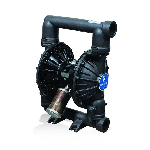 Husky 2150 AL 2 in. (51 mm) BSP Standard Pump, AL Center Section, PP Seats, PTFE Balls & PTFE Diaphragm - Graco DFC911