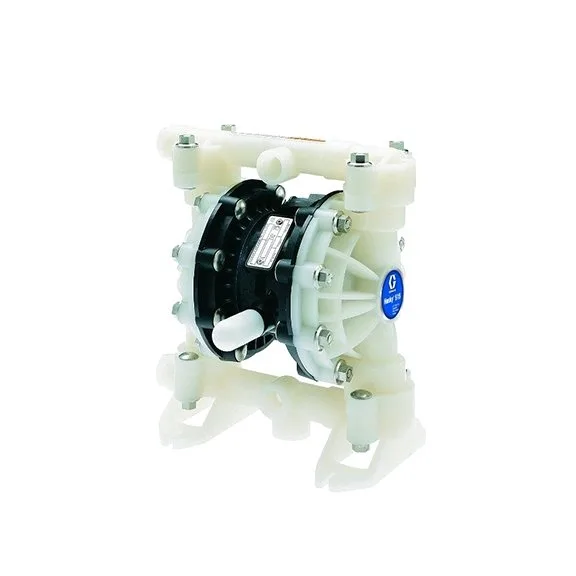 Husky 515 PVDF Pump, PP Center Section, PVDF Seats, PTFE Balls & PO Diaphragm - Graco 24N095