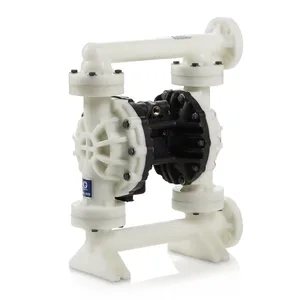 Husky 15120 PP Pump, End Flange, PP Center Section, PP Seats, FKM Balls & FKM Diaphragm - Graco 654509